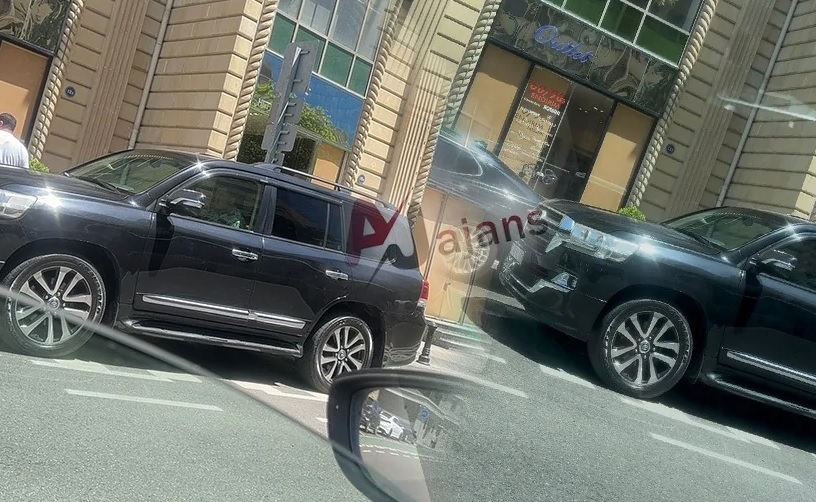 Ədliyyə Nazirliyinin Komandiri bahalı MAŞINI İLƏ... - FOTOLAR