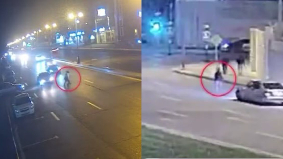 Yolu qaçaraq keçən piyadaların səbəb olduğu AĞIR QƏZALAR – ANBAAN VİDEO
