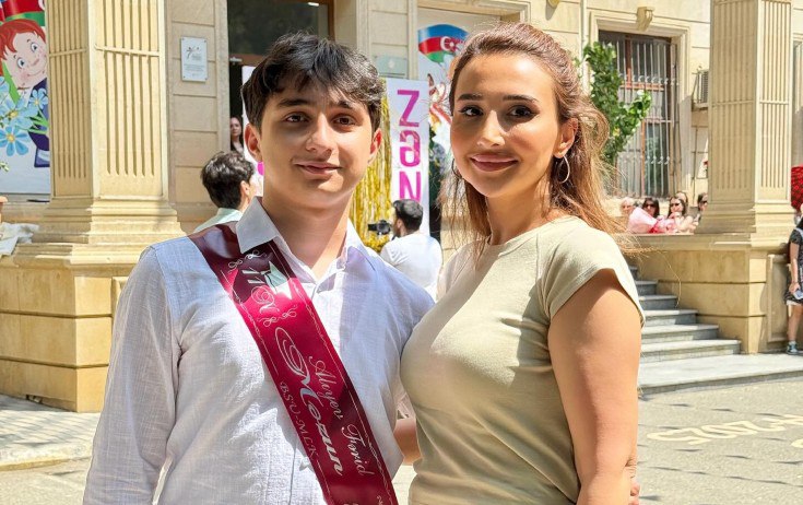 Aytəkinin oğlu məzun oldu -FOTO