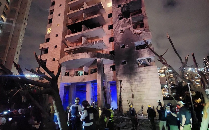 İranın İsrailə hücumu - 5 ölü, 10 yaralı