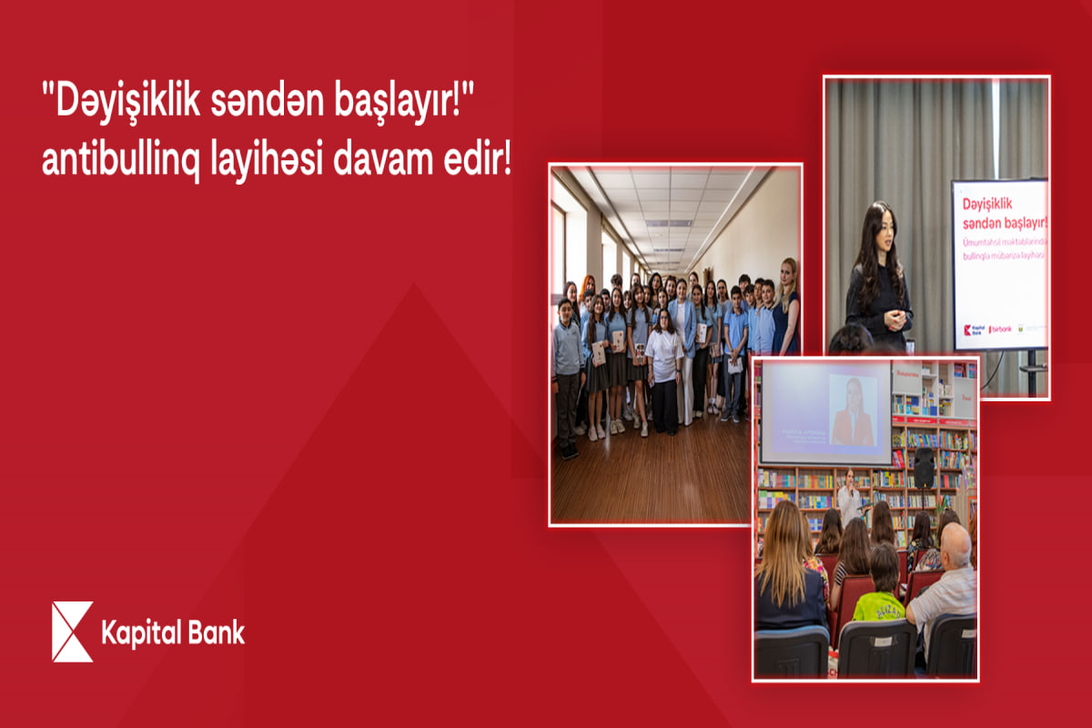 18 nömrəli tam orta məktəbdə bullinqə qarşı maarifləndirmə sessiyaları keçirilib