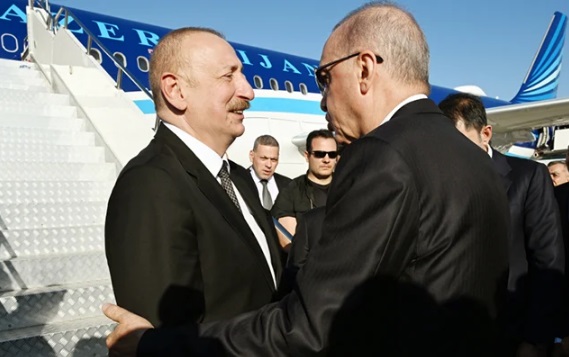 İlham Əliyevi Ərdoğan yola saldı- FOTOLAR