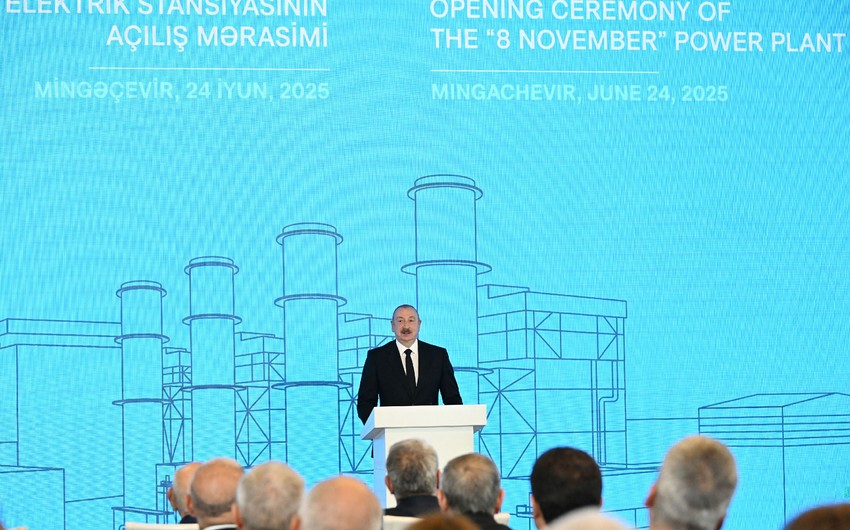 İlham Əliyev:"Azərbaycan qazına dünyada böyük tələbat var"