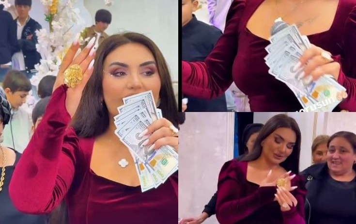 Şəbnəm Tovuzlunu "dollar yağışı"na tutan ailə narkotacir imiş - VİDEO