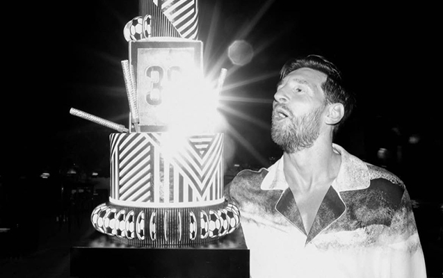 Messi 38 yaşını belə qeyd etdi- FOTOLAR
