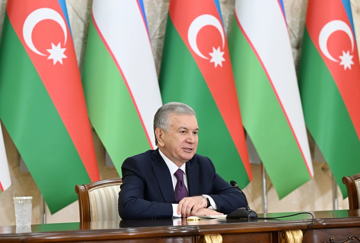 Şavkat Mirziyoyev: "İlham Heydər oğlu ilə idman barədə çox danışırıq"
