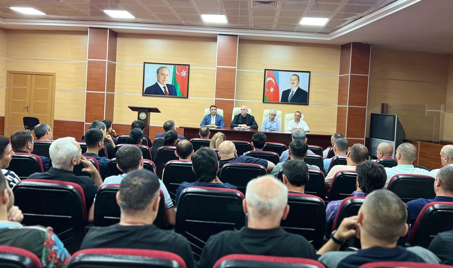 Sərhədçi Olimpiya İdman Mərkəzində ümumrespublika iclası keçirilib
