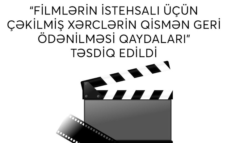 Azərbaycanda kino istehsalına yeni dövlət dəstəyi