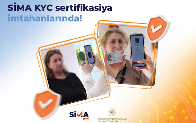 SİMA sertifikatlaşdırılma üçün aktiv edildi
