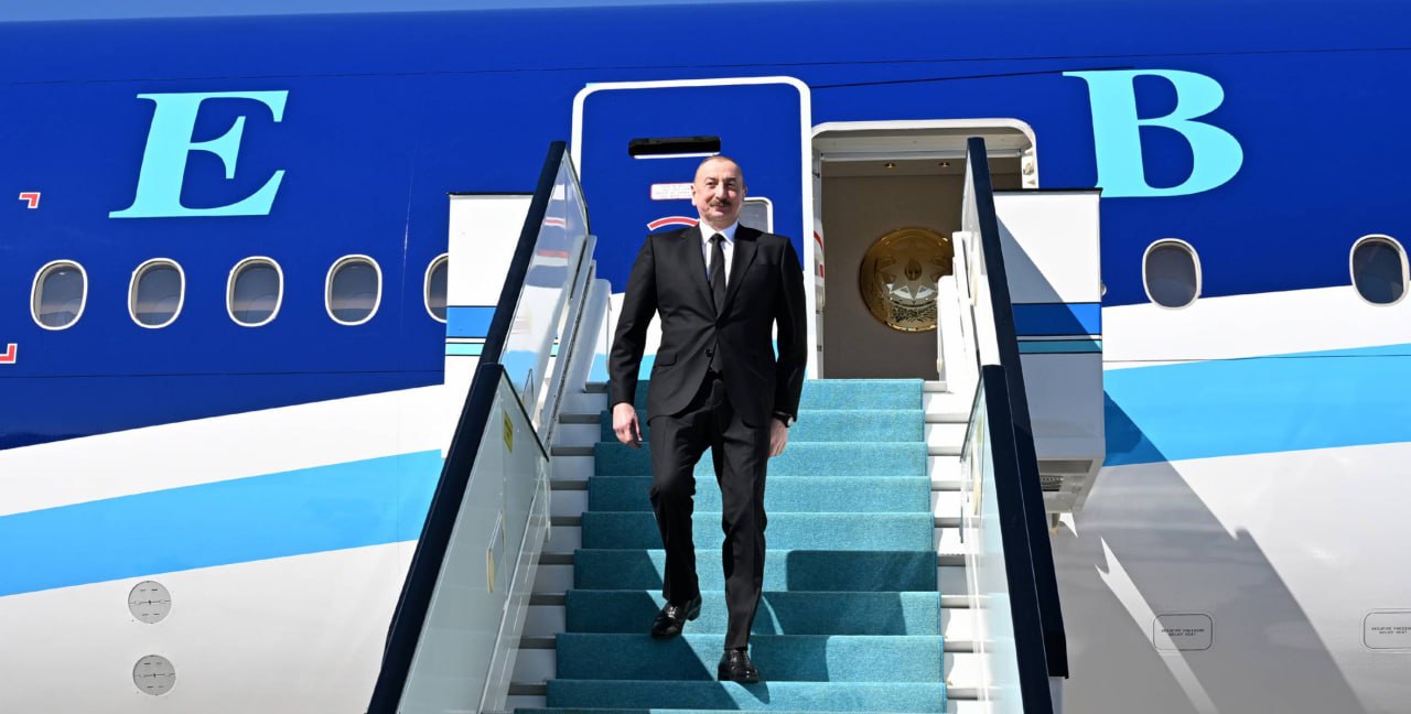İlham Əliyev Birləşmiş Ərəb Əmirliklərinə GETDİ
