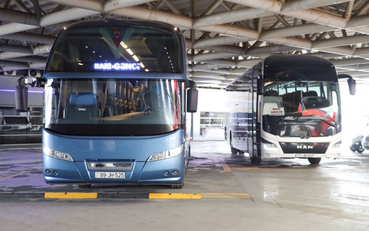 Avtobuslara onlayn bilet satışı 2 dəfəyə yaxın artıb