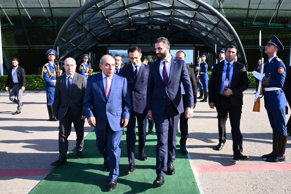 Əl Şaraanın Azərbaycana səfəri başa çatdı - FOTO