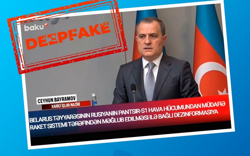 MEDİA: Nazirlərin adından yayılan xəbərlər “deep fake”dir