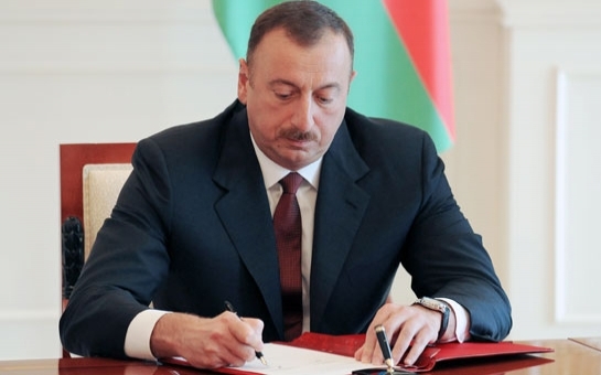 İlham Əliyev bununla bağlı qanunu imzaladı