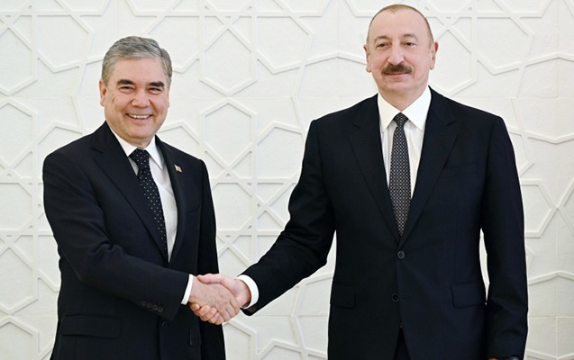 Prezidentlə təkbətək görüşü oldu - FOTOLAR