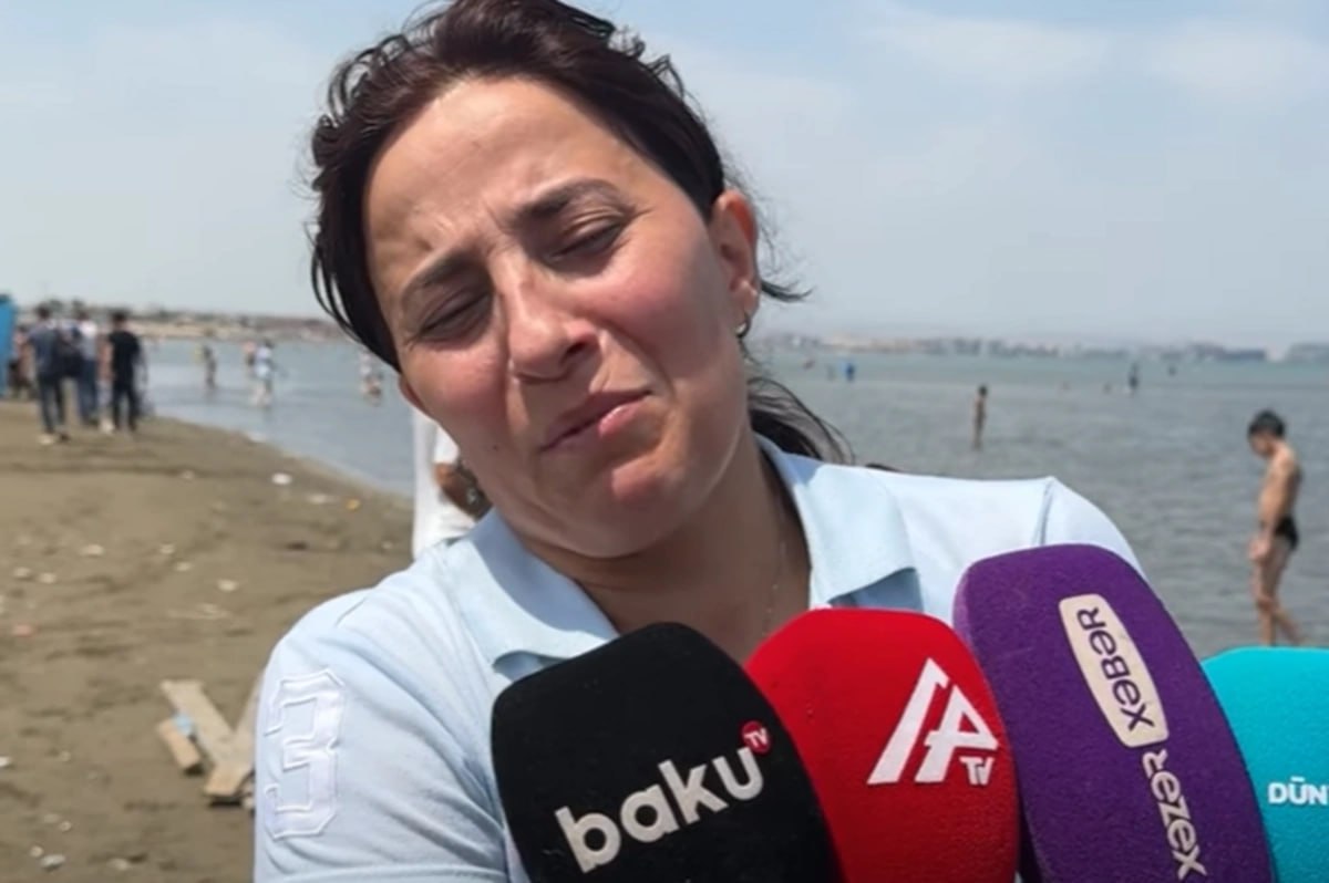 Novxanıda dənizdə batan yeniyetmənin anası: "Dostu əsgər gedirdi, onu yola salmağa gəlmişdi" - VİDEO
