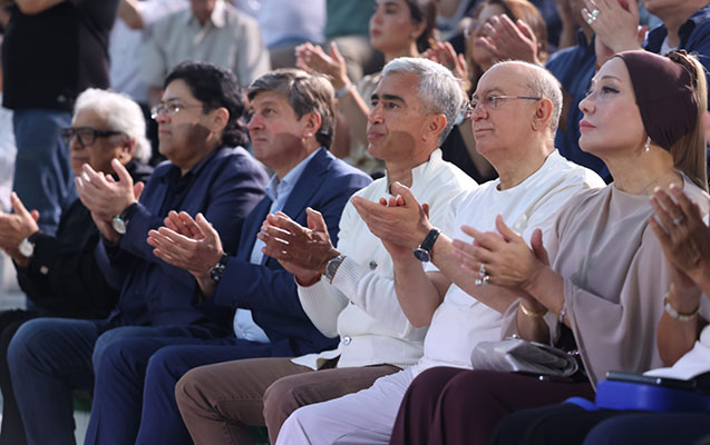 XIV Qəbələ Beynəlxalq Musiqi Festivalının təntənəli açılış mərasimi oldu - FOTO