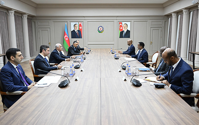Əli Əsədov Somalinin XİN rəhbəri ilə görüşdü - FOTO