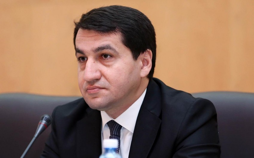 Hacıyev: Azərbaycan Rusiyanı AZAL-ın təyyarəsinin vurulması işində məsuliyyəti öz üzərinə götürməyə çağırır