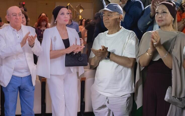 Kəmaləddin Heydərov festivalı xanımı ilə izlədi – FOTO