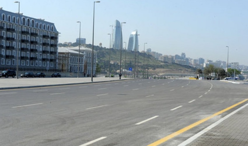 Bakının bu hissəsində nəqliyyat vasitələrinin hərəkəti MƏHDUDLAŞDIRILACAQ