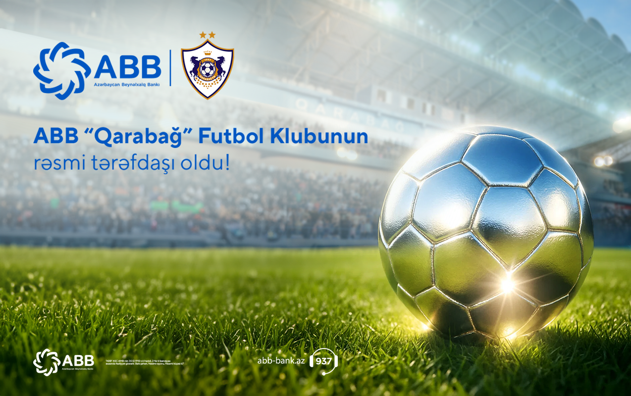 ABB “Qarabağ” Klubunun rəsmi tərəfdaşı oldu!