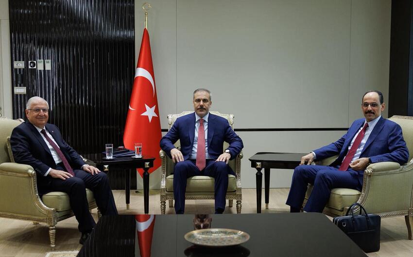 Yaşar Gülər, Hakan Fidan və İbrahim Kalın görüşdü