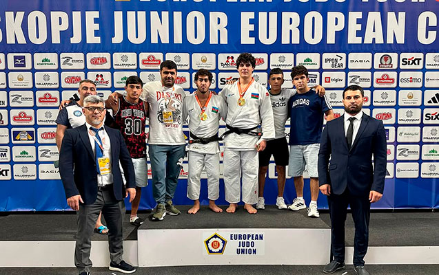 İki cüdoçumuz qızıl medal qazandı