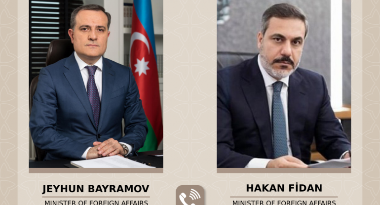 Türkiyə və Azərbaycan XİN başçıları telefonla danışıb