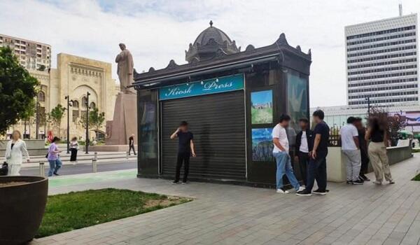 
Bakıda köşklərdən oğurluq edən şəxslər saxlanıldı