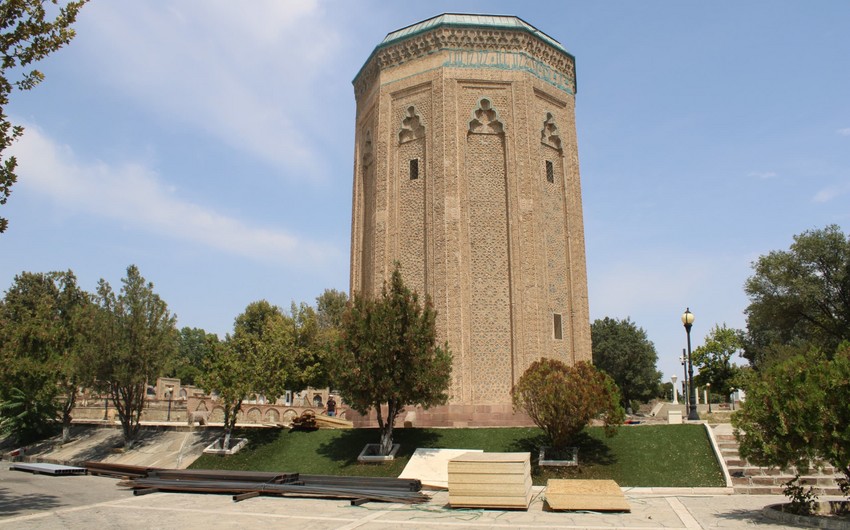 Möminə xatun türbəsinin bərpasına başlanıldı