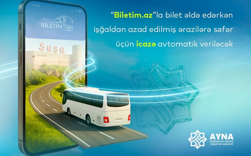 Onlayn bilet al, Qarabağa icazə əldə et ! - Nazirliklikdən yeni qaydalar